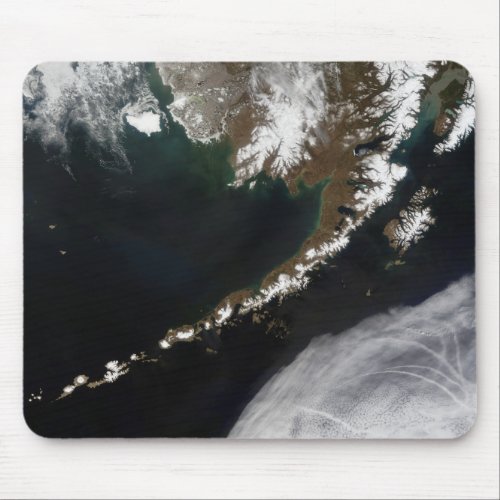 The Aleutian Islands and the Alaskan peninsula Mouse Pad