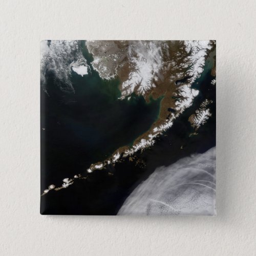 The Aleutian Islands and the Alaskan peninsula Pinback Button