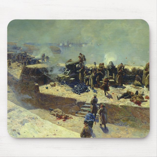 The Alexander battery attacking the Mouse Pad (Front)
