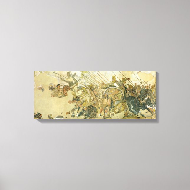 The Alexander Mosaic Canvas Print (Front)