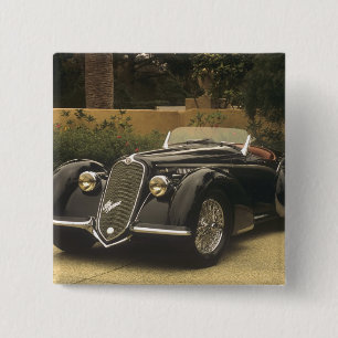 The Alfa Romeo 8C 2900B is a very rare and very Pinback Button
