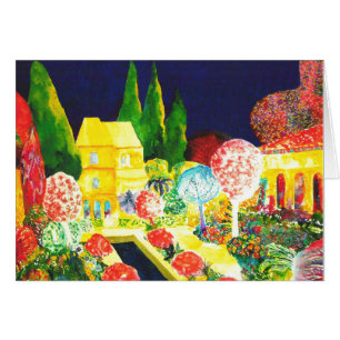 The Alhambra by Night. Cards
