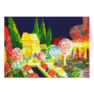 The Alhambra by Night. Cards