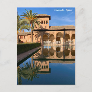 The Alhambra, Granada Spain Postcard