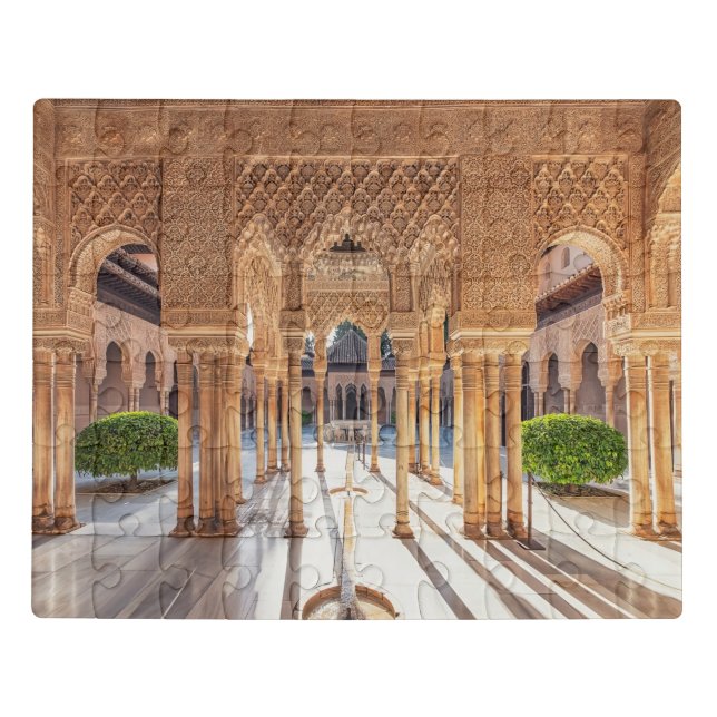 The Alhambra in Granada Jigsaw Puzzle (Puzzle Horizontal)