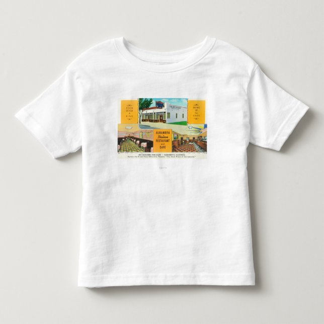 The Alhambra Italian Restaurant & Caf� Toddler T-shirt (Front)