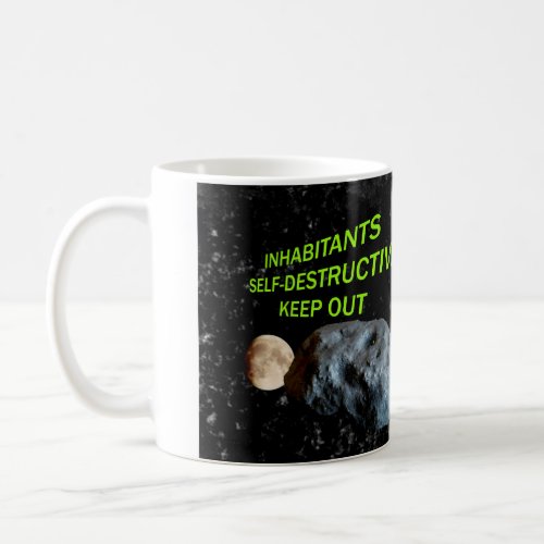 the alien warning coffee mug