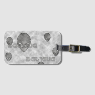 The alien Watchers Luggage Tag