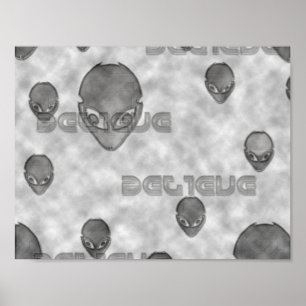 The alien Watchers Poster
