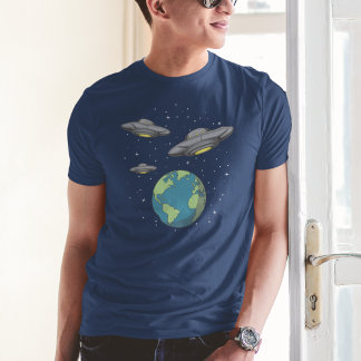 The Aliens Are Coming UFO Invasion T-Shirt