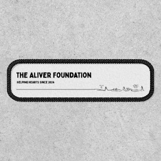 The Aliver Foundation Iron On Patch