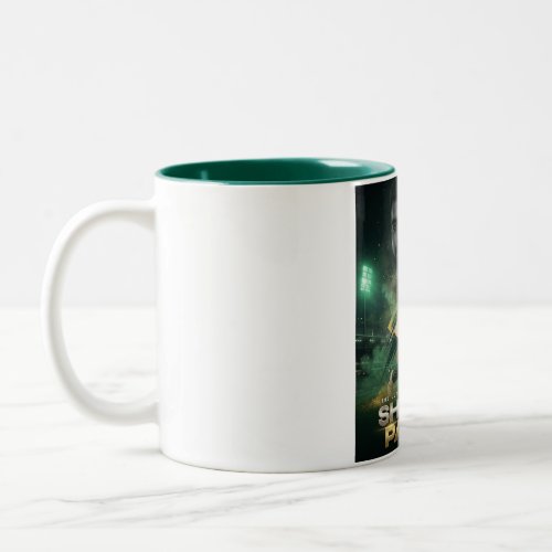 “The All-Round Power: Shadab Khan” Two-Tone Coffee Mug