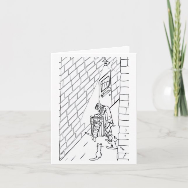 The Alleyway Card (Front)