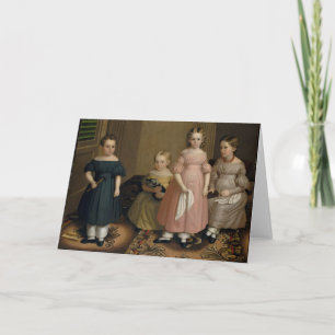 The Alling Children Folded Greeting Card
