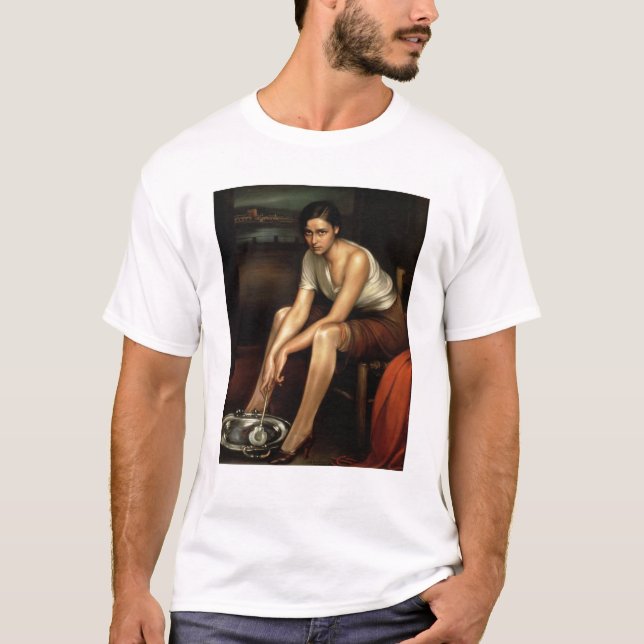 The Alluring Young Girl T-Shirt (Front)