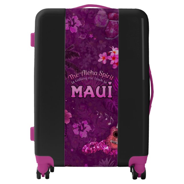 The Aloha Spirit is calling me back to Maui Luggage (Front)