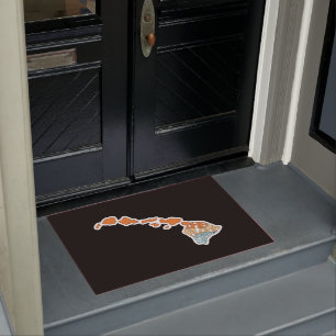 The Aloha State - Hawaii Doormat