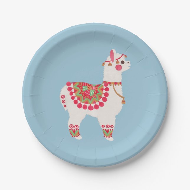 The Alpaca Paper Plates (Front)