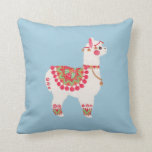 The Alpaca Throw Pillow The Alpaca Throw Pillow