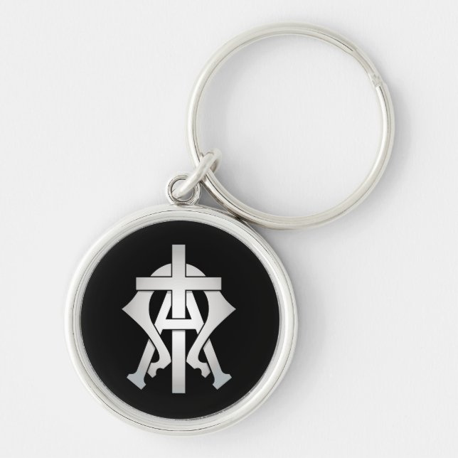 The Alpha & the Omega Keychain (Front)