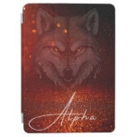 The Alpha Wolf, Boss Wolf, King of the pack iPad Air Cover