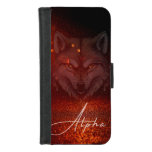 The Alpha Wolf, King, Boss Wolf, King of the pack iPhone 8/7 Wallet Case