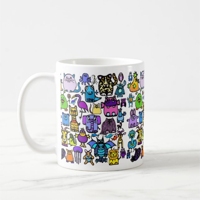 "the alphabet book" mug (Left)
