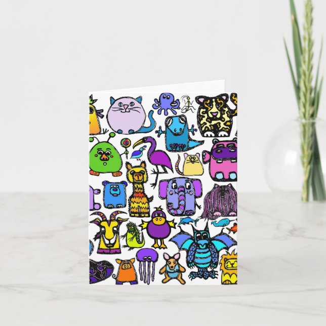 "the alphabet book" - Note Cards (Front)