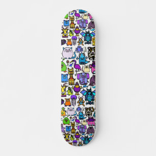 "the alphabet book" - Skateboard Deck