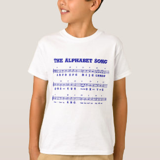 The Alphabet Song (ABCD's) Kid's T-Shirt
