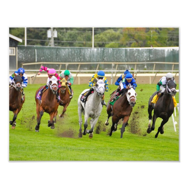 The Alphabet Soup Stakes Photo Print (Front)