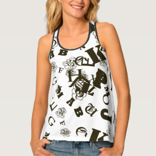 The Alphabet Tank Top