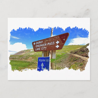 The Alpine Loop Postcard