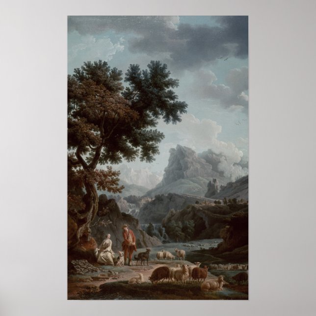 The Alpine Shepherdess Poster (Front)