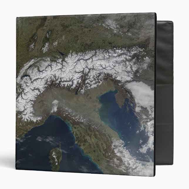 The Alps 3 Ring Binder (Front/Inside)