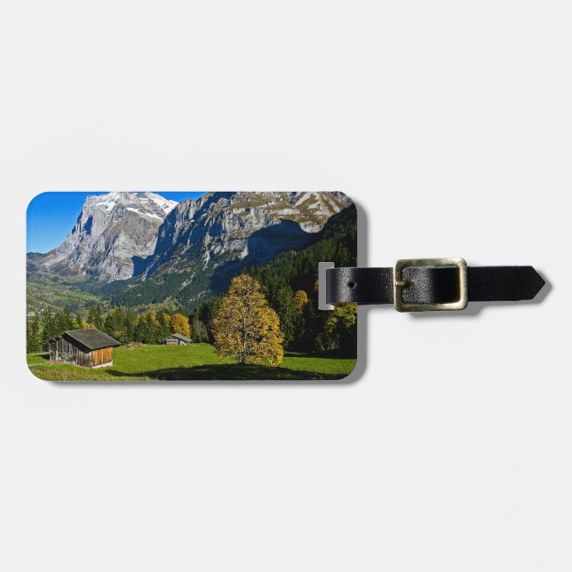 The Alps, Switzerland Luggage Tag (Front Horizontal)