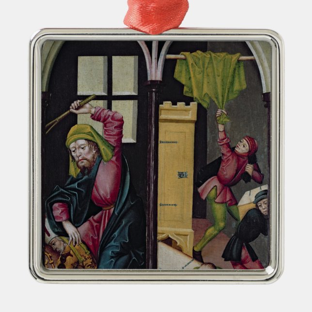 The Altarpiece of St. Nicholas Metal Ornament (Front)