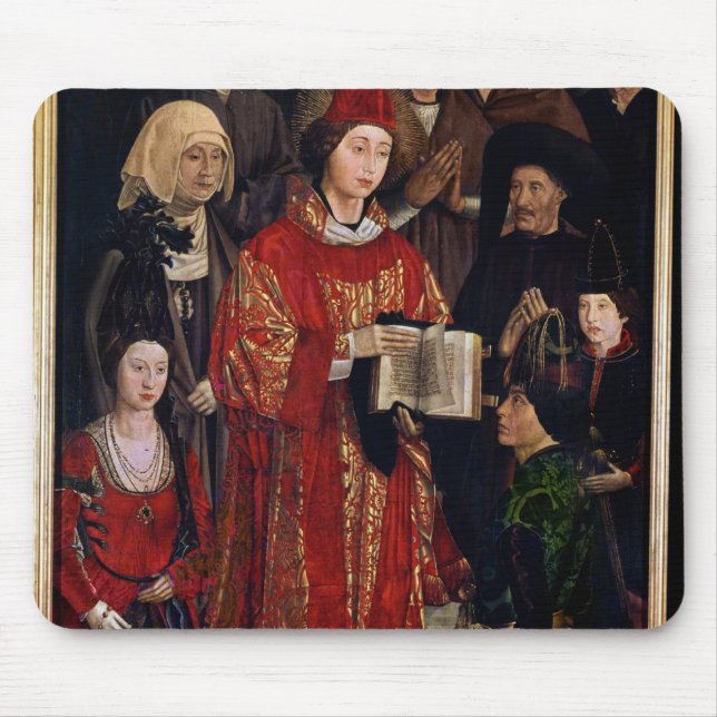 The Altarpiece of St. Vincent Mouse Pad (Front)