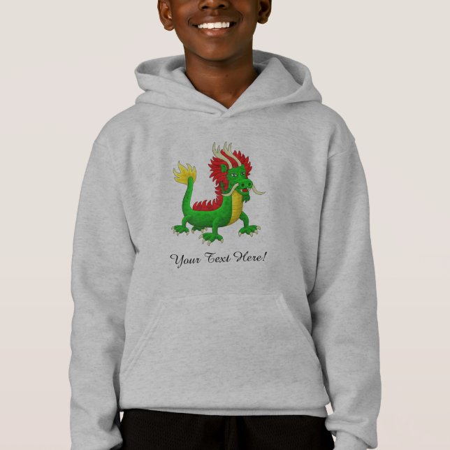 The Amazing Chinese Dragon Hoodie (Front)