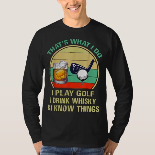 The Amazing Golf Ball Whacker Guy T_Shirt