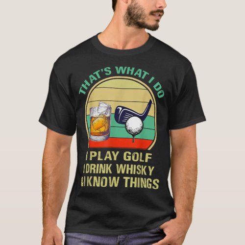 The Amazing Golf Ball Whacker Guy T_Shirt