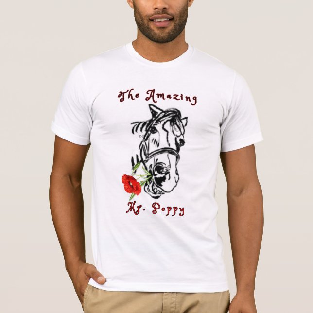 the amazing mr Poppy T-Shirt (Front)