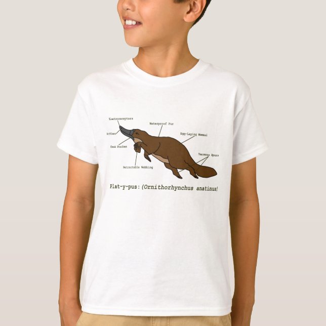 The Amazing Platypus Shirt (Front)