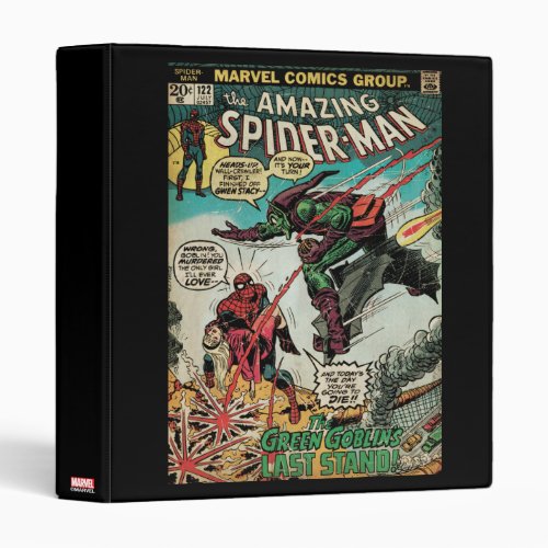 The Amazing Spider_Man Comic 122 3 Ring Binder