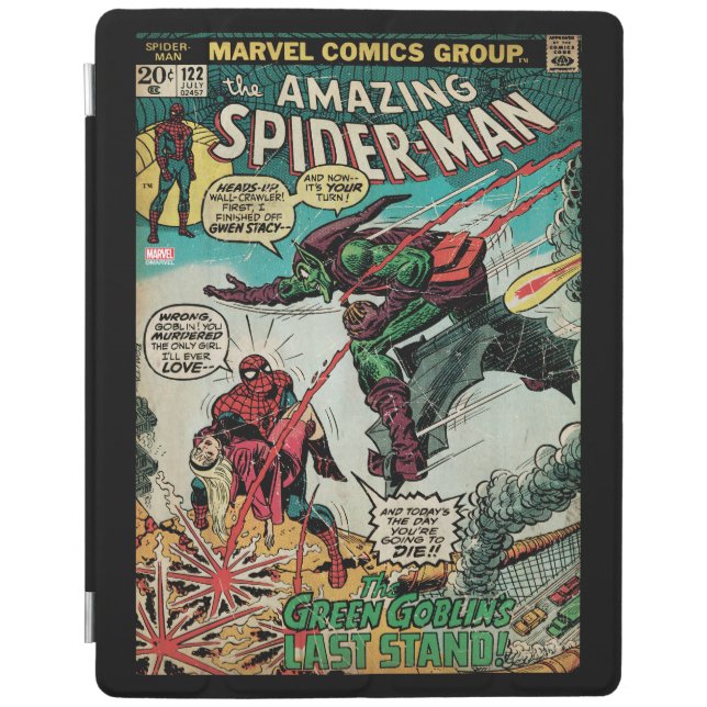 The Amazing Spider-Man Comic #122 iPad Smart Cover (Front)