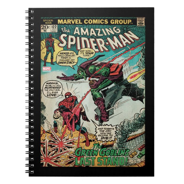 The Amazing Spider-Man Comic #122 Notebook (Front)