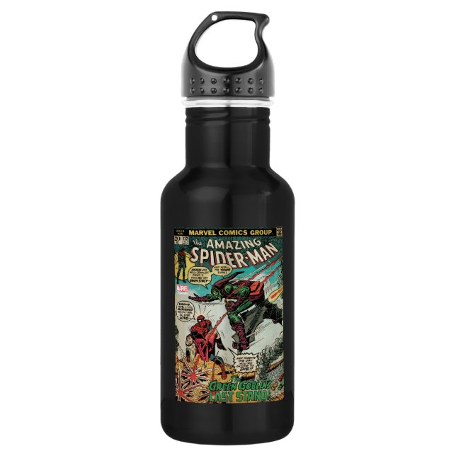 The Amazing Spider-Man Comic #122 Water Bottle (Front)