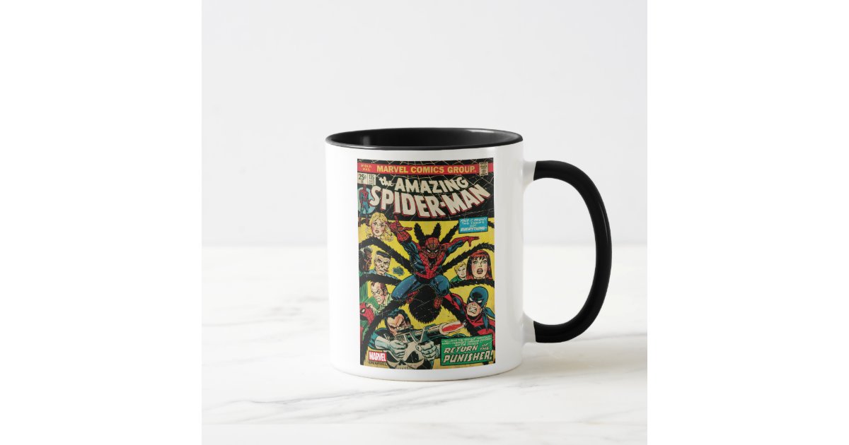 Marvel Avengers Comics Grid Jumbo Ceramic Coffee Mug, 20-Ounces 