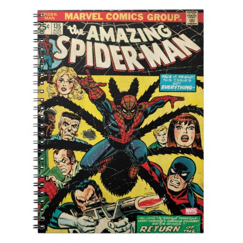 The Amazing Spider_Man Comic 135 Notebook