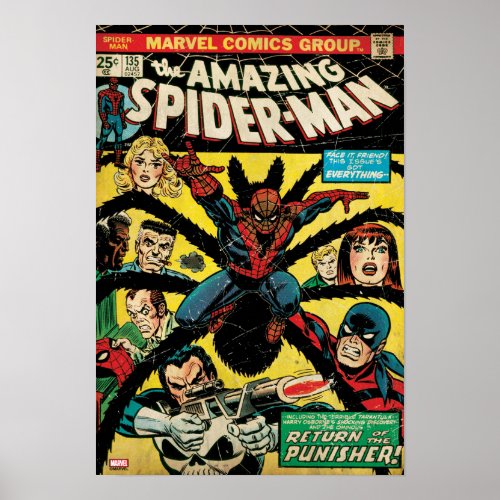 The Amazing Spider-Man Comic #135 Poster